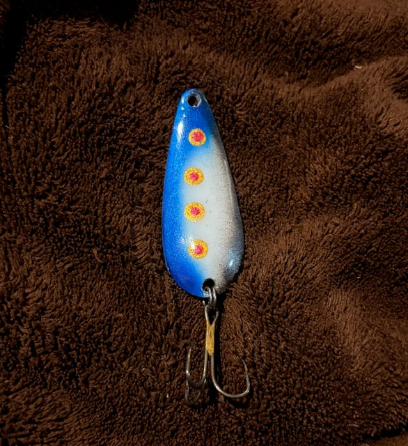 Lake Trout Custom Painted Spoons