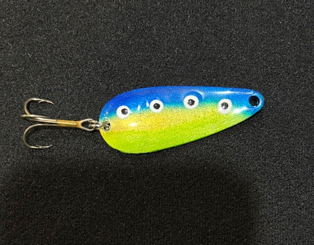 Lake Trout Custom Painted Spoons