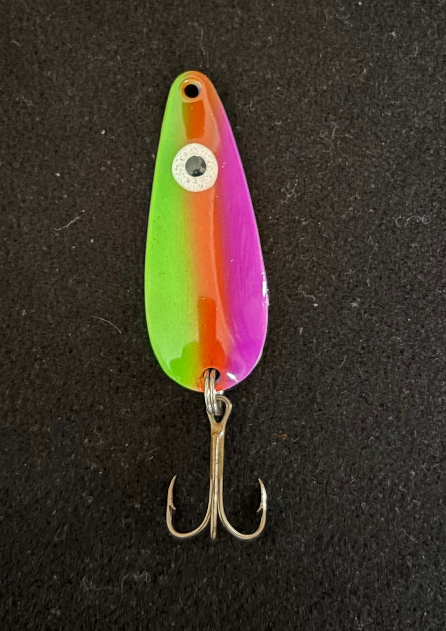 Lake Trout Custom Painted Spoons