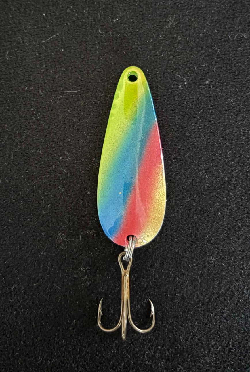 Lake Trout Custom Painted Spoons